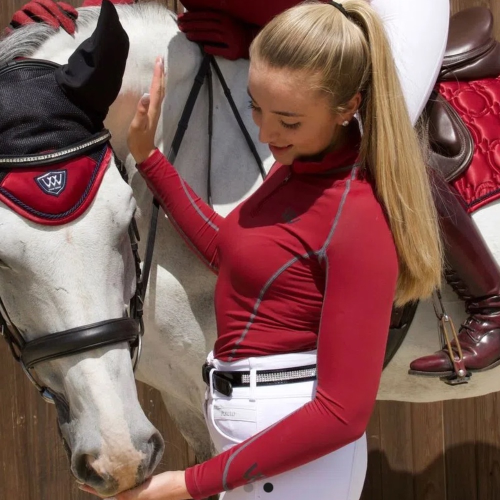 Woof Wear Performance Riding Shirt -Shiraz